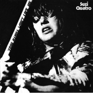 Suzi Quatro - Your Mamma Won't Like Me album cover, 1975