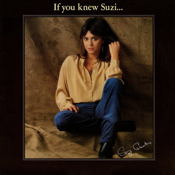 Suzi Quatro - If You Knew Suzi - UK Album Cover 