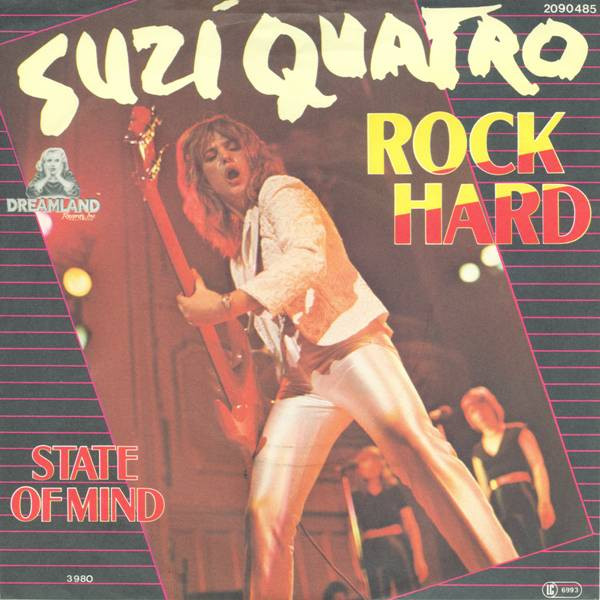 Suzi Quatro | Rock Hard Single Front Cover